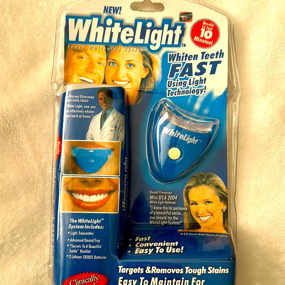 BNS New White Light to Whiten Teeth Fast using light technology